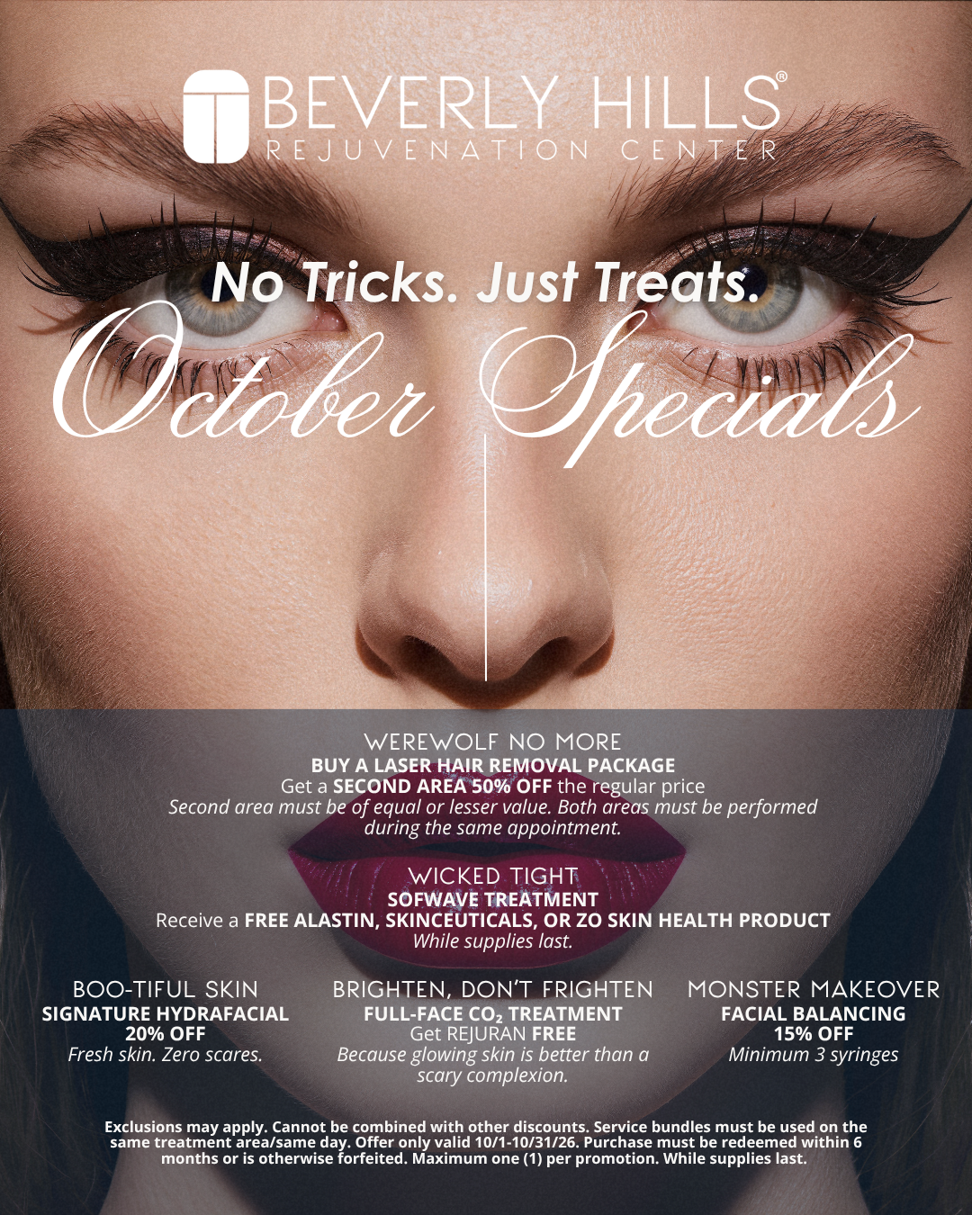 Wicked Tight- FREE skincare product with any Sofwave treatment