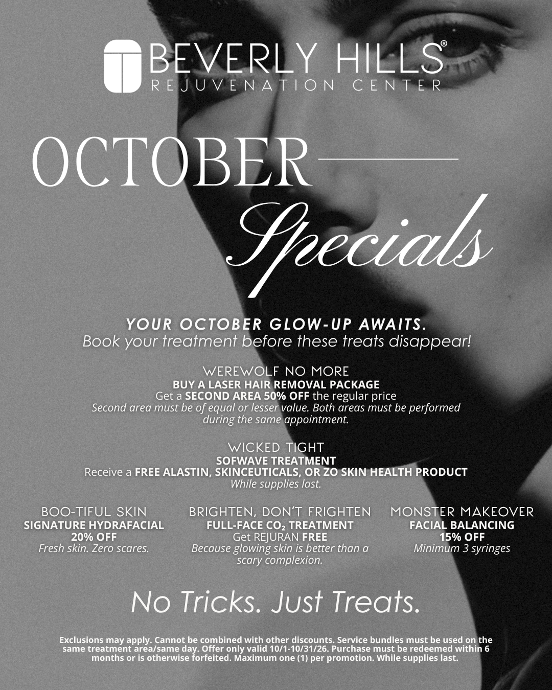 Werewolf No More- LHR Buy 1 area, Get 2nd area 50% OFF (DEPOSIT)