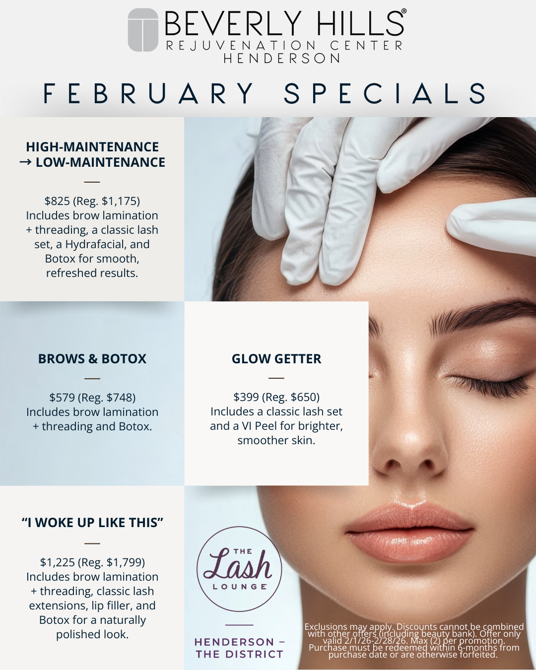 Brows & Botox Package