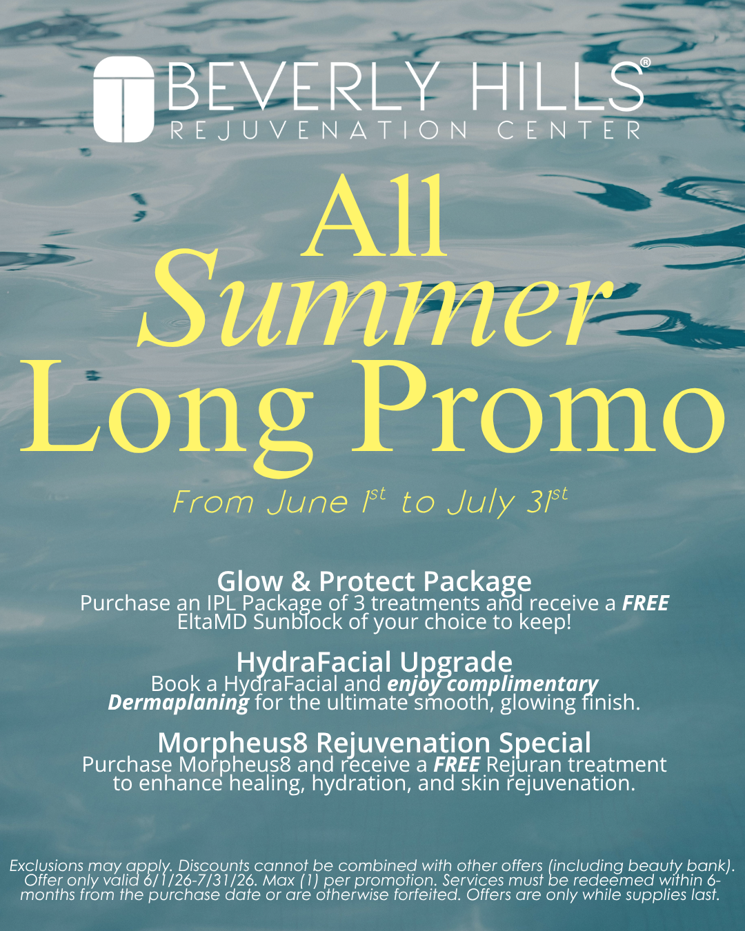 Buy IPL Face Pkg of 3, get a FREE Elta MD Sunblock of your choice